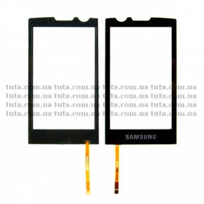 Сенсорный экран (тачскрин) для Samsung GT-B7300 Omnia Lite, черный